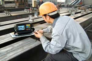 Flaw detection- Crane processing proceture of Yuantai Crane Factory