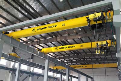 European style single girder overehad crane for sale