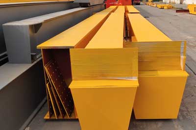 Main Girder - Parts of single girder suspension crane