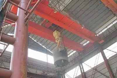 Double girder ladle crane 