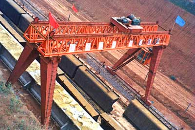 Double girder truss gantry crane applications