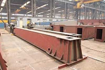 Main girder - main parts of European style single girder gantry crane 