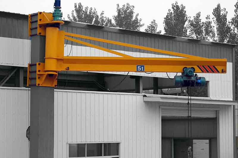 Wall-Mounted Jib Cranes