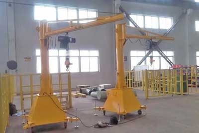 1 Ton Portable Jib Crane: