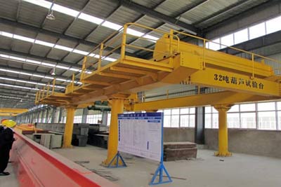 crane testing before delivery to ensure crane safety and crane operation safety