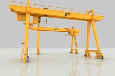 MG double girder gantry crane design