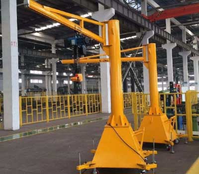 Tie rod jib crane 