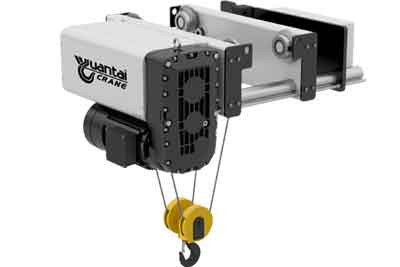 European style single girder wire rope hoist 