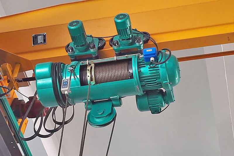  Electric Wire Rope Hoist With Motorized Trolley, Good Hoist Price