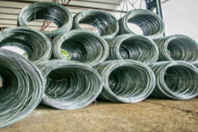 Wire rod - product of the Indian client steel mill plant