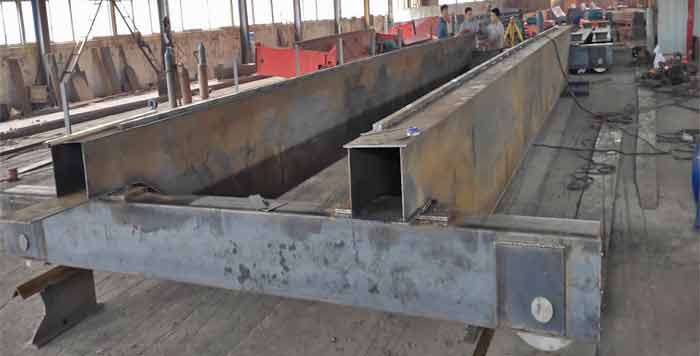 double girder of 20 ton / 5 ton overhead crane 