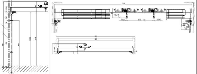 3 ton overhead crane for Maldives clients