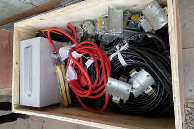  Electrics, crane controls and other parts for sale Angola 