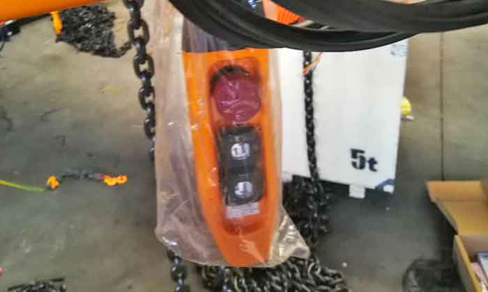 15 ton 40 m electric chain hoist with Import configuration