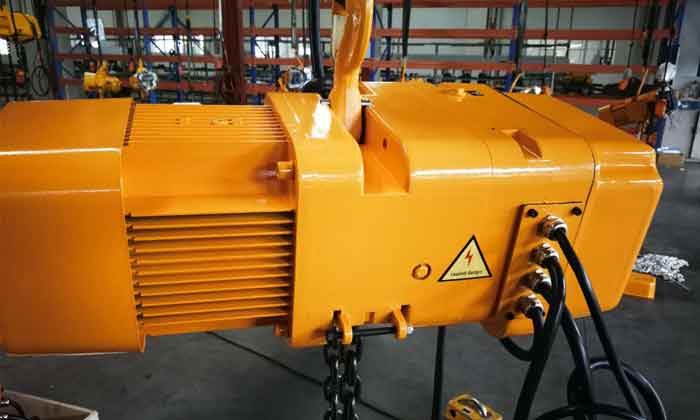 15 ton 40 m electric chain hoist with Import configuration