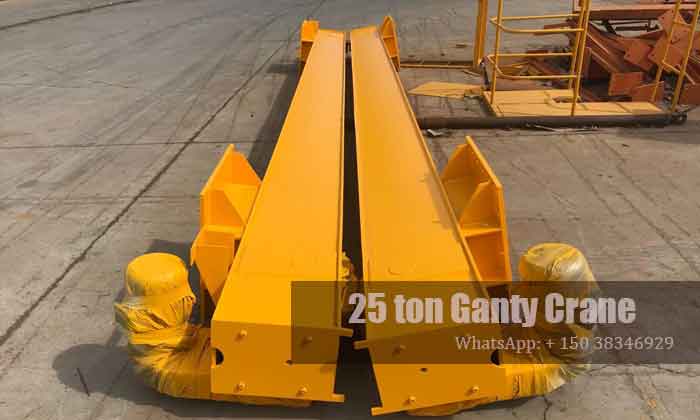 Parts of 25 ton gantry crane 