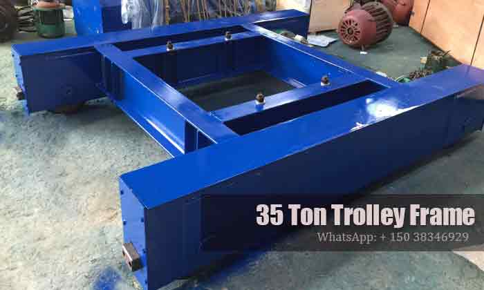 35 ton hoist trolley frame 