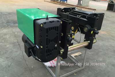 single girder hoist trolley for 10 ton overhead cranes 