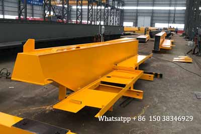 Ground beam  production of 8 ton gantry crane for sale  Bangladesh 