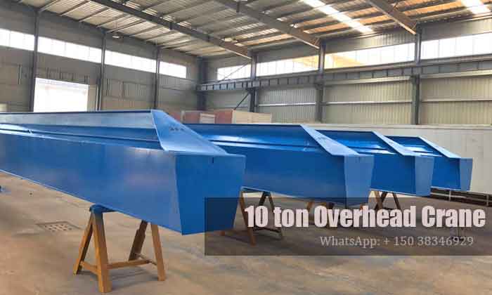  10 Ton Top Running Single Girder Crane For Sale Venezuela 4 Sets 