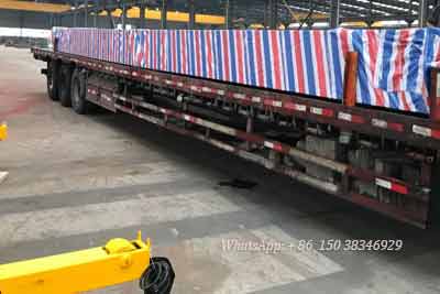 Main girder  of the 5 ton & 20 ton overhead beam cranes  for delivery to  Haiti