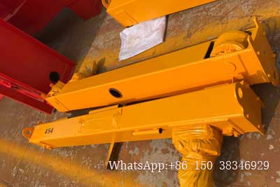 End carriages of single girder overhead hoist crane for sale Philippines