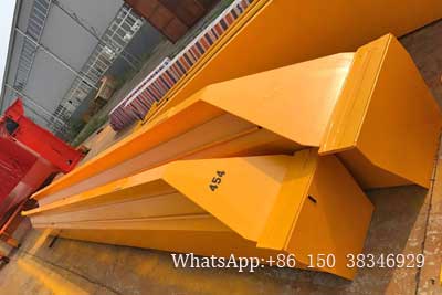 Main girder of 10 ton overhead electric hoist crane for sale Bangladesh