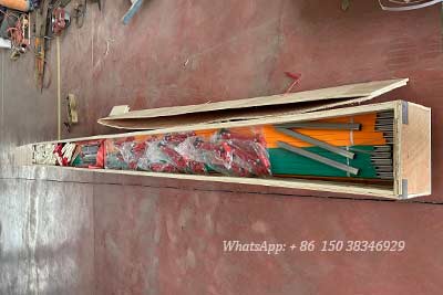 Crane busbar , the crane power supplly line for 10 ton double girder overhead crane packed for delivery