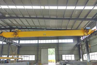 Low headroom single girder overhead crane 10 ton 