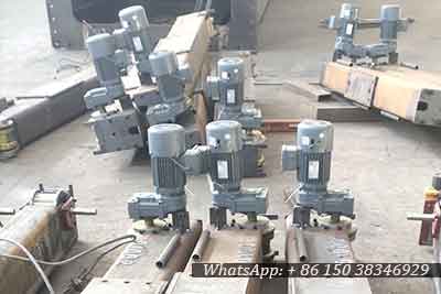 single girder overhead crane end carriages and driving units  for sale Hongkong