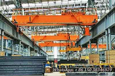 overhead clamp crane for steel mill and rolling mill 