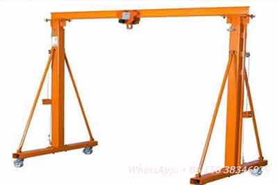  Portable gantry crane 1 ton for sale 