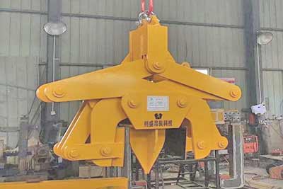 Overhead crane attachment - Clamp crane speader