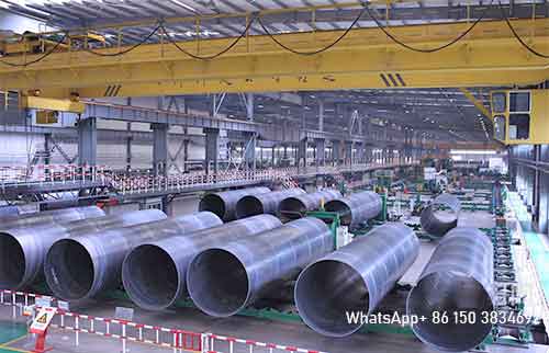 Pipe and tube handling overhead crane 