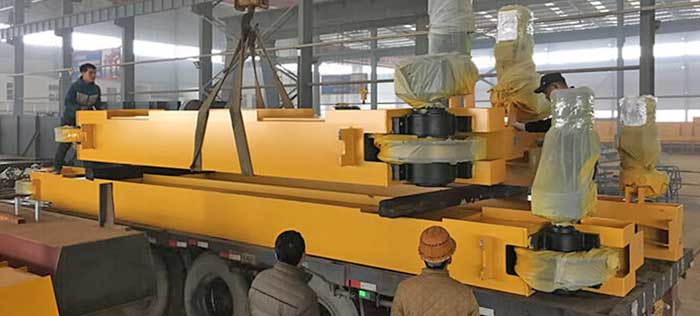  50 ton end carriages for overhead crane