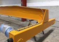 Top mounting type overhead crane end truck