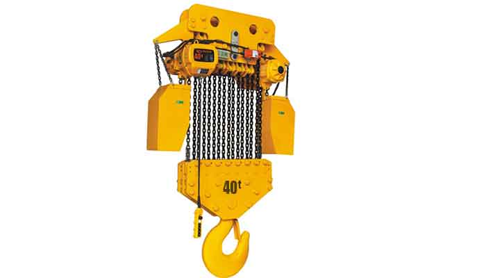 40 Ton Chain Hoist, Motorized Trolley Electric Chain Hoist,High Capacity Hoist 