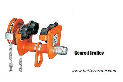 Geared Trolley , Gear Manual Trolley