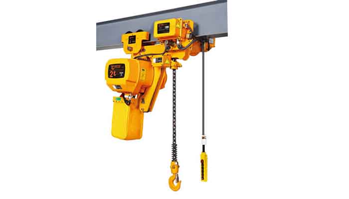 Low Headroom Monorail Electric chain Hoist 1 Ton, 2 Ton, 3 Ton, 5 Ton