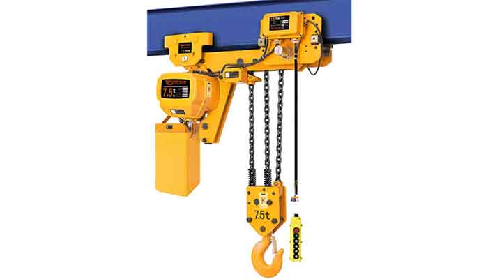 7.5 Ton Low Profile & Low Headroom Electric Chain Hoist