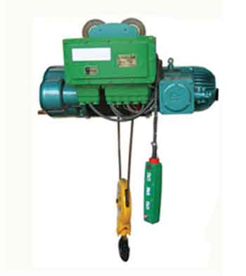 6-9m explosion proof wire rope hoist 