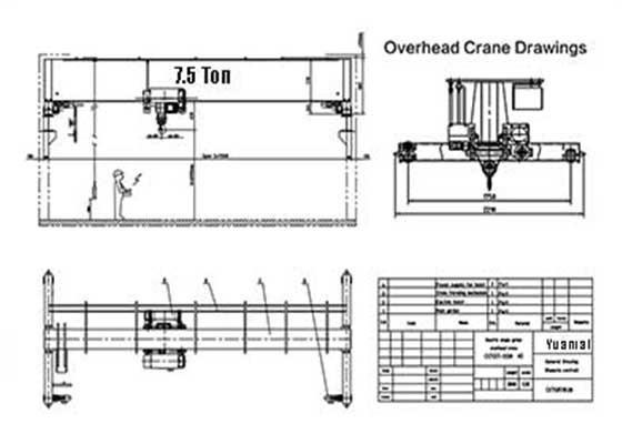 7.5 Ton Bridge Crane