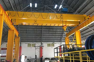 LH Double Girder Bridge Crane 20 Ton For Sale