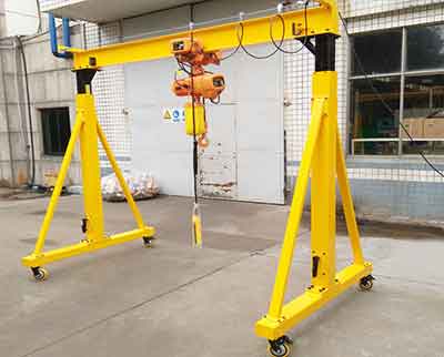 FT3 A frame gantry with Worm Gear adjustment 2 ton for sale