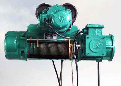 Explosion proof electric wire rope hoist 