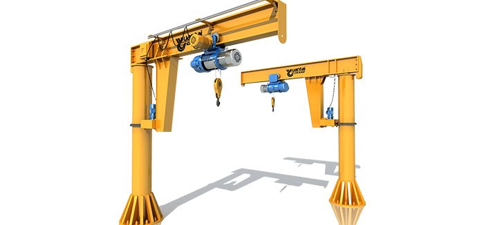 Floor mounted pillar jib crane for sale Australia