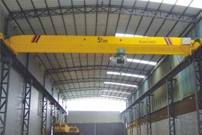 LB Explosion Proof Electric Overhead Crane for Sale Laos , with single girder bridge crane design 