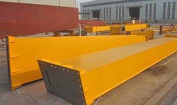 Supporting legs of 35 ton goliath crane