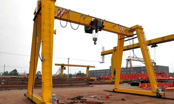 Single girder gantry crane for sale Bahrain