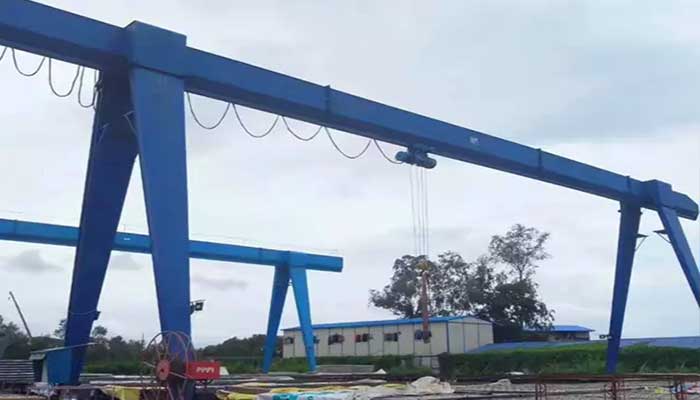 Single beam gantry crane 10 ton for sale Philippines